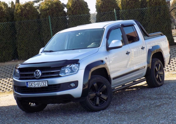 Volkswagen Amarok cena 77999 przebieg: 330000, rok produkcji 2015 z Legionowo małe 596